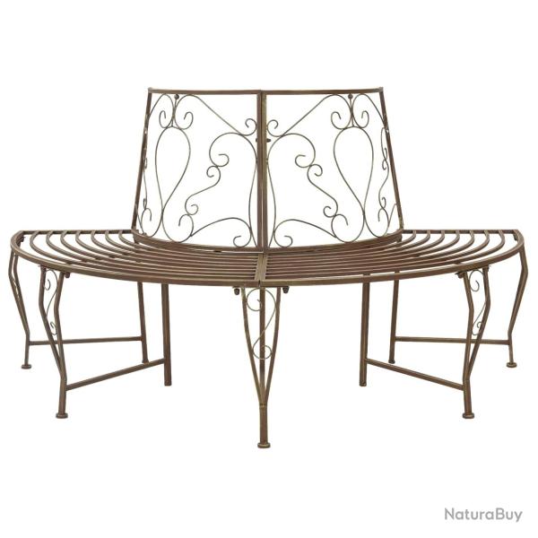 Banc d'Arbre 4-Nombre de places 160 x 80 x 89 cm Acier