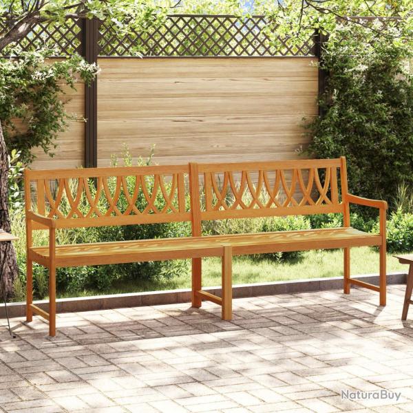 Banc ext�rieur Naturel 220 x 55,5 x 90 cm Bois d'Acacia Massif