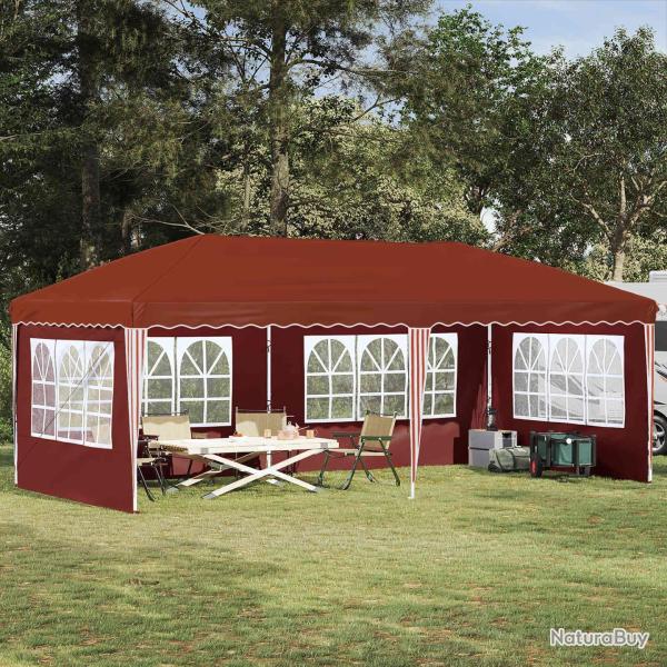 Tente de f�te pop-up 575 x 289 x 245 cm Terre cuite