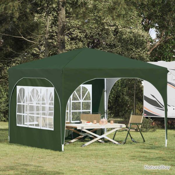 Tente de f�te pop-up 290 x 290 x 245 cm Vert