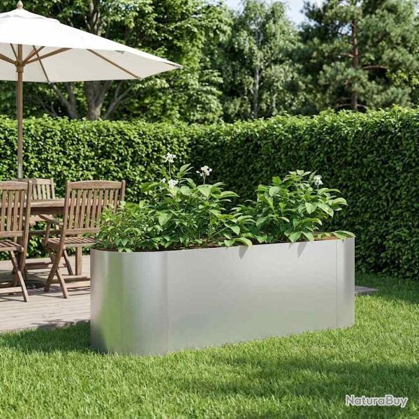 Jardin sur�lev� Acier galvanis� 120 x 40 x 40 cm