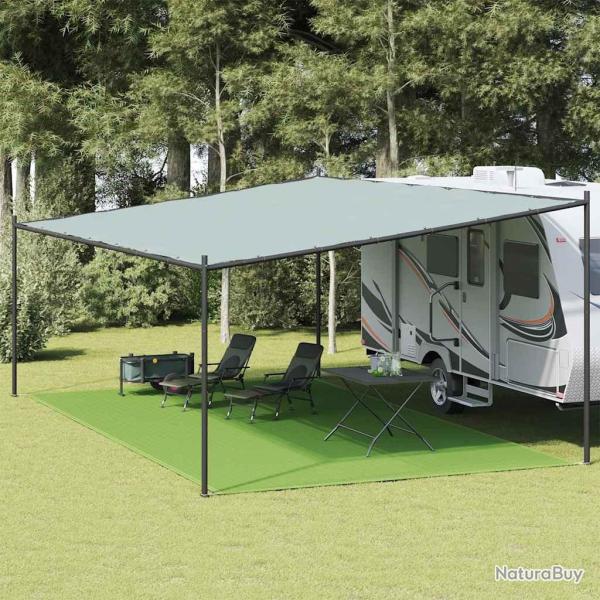 Tapis de tente vert clair 400x600 cm PEHD