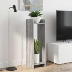 Support de Plante 2 pc Gris Sonoma 30 x 30 x 100 cm