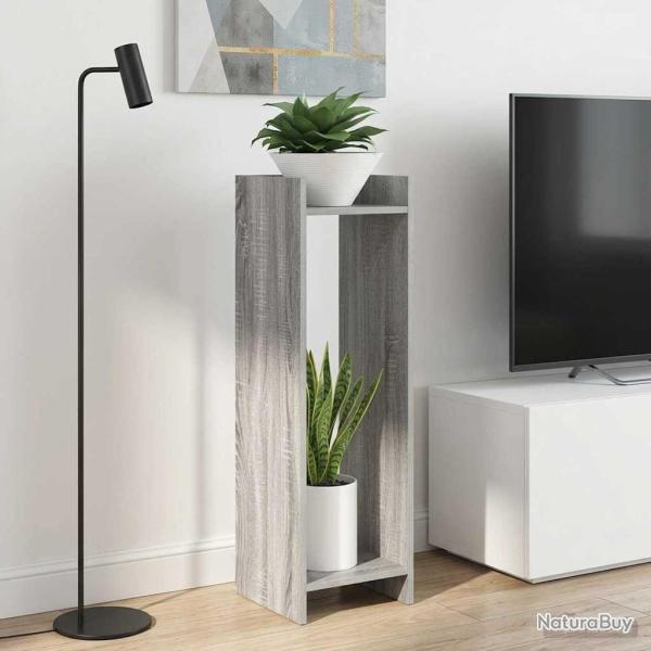 Support de Plante 2 pc Gris Sonoma 30 x 30 x 100 cm