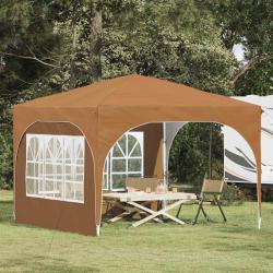 Tente de f&ecirc;te pop-up 290 x 290 x 245 cm Beige