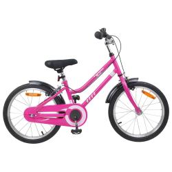 V&eacute;lo pour Enfants 18 Pouces pour les 5-7 ans Rose Noir