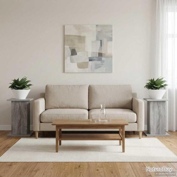 Support de Plante 2 pcs Sonoma gris 30,5 x 30 x 43 cm