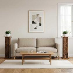 Support de Plante 2 pcs Bois ancien 30,5 x 30 x 100,5 cm