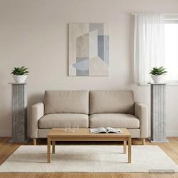 Support de Plante 2 pcs Gris b&eacute;ton 30,5 x 30 x 100,5 cm