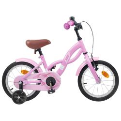 V&eacute;lo pour Enfants 14 Pouces pour les 3-5 ans Rose clair