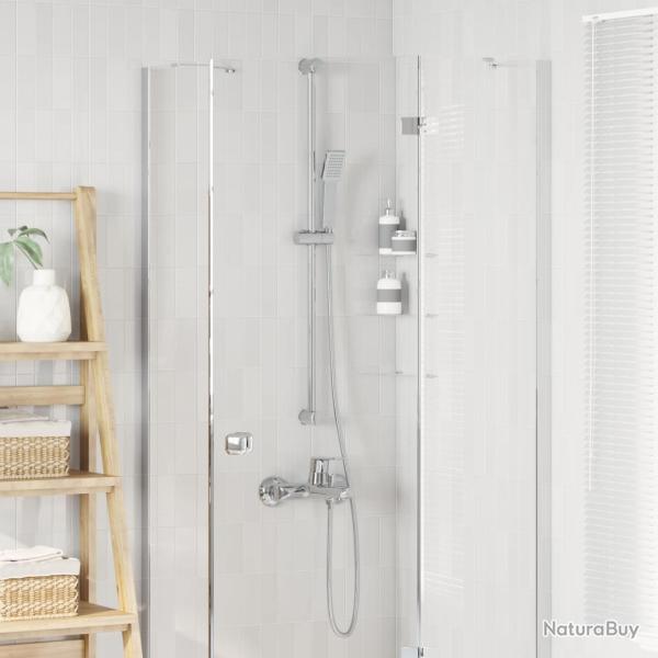 Ensemble de Douche Chrome 150 cm Acier inoxydable
