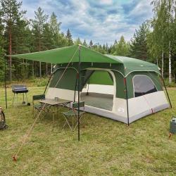 Tente familiale Vert 500 x 400 x 230 cm Polyester et Acier
