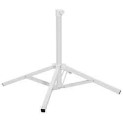 Support de parasol Blanc Acier pour 25-32 mm Poteau
