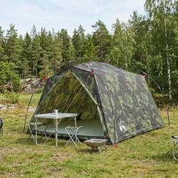 Tente tunnel Camouflage 2 personnes