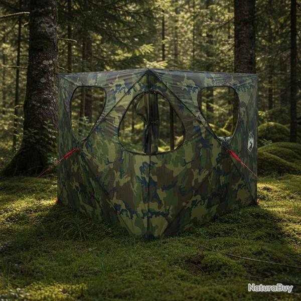 Tente de Chasse avec toit Camouflage 145 x 145 x 150 cm