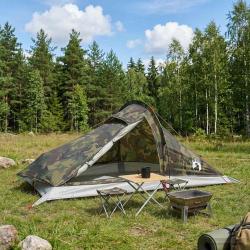 Tente de randonn&eacute;e Camouflage 4 personnes