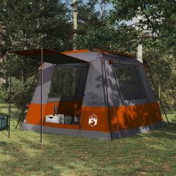 Tente de f&ecirc;te Gris et orange 10 personnes