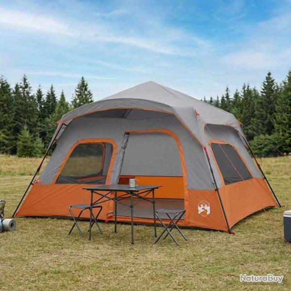 Tente Instantan�e Gris et orange 340 x 280 x 190 cm