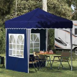 Tente de f&ecirc;te pop-up 195 x 195 x 245 cm Bleu Tissu Oxford