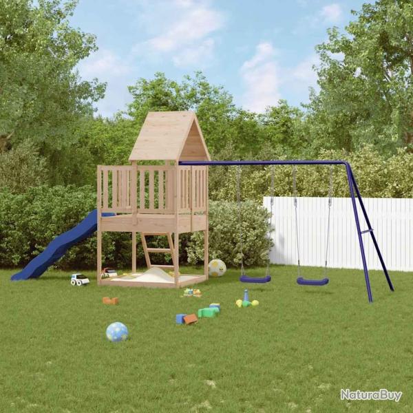 Aire de jeux d'ext�rieur bois de pin massif