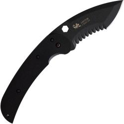 Couteau Linton Cutlery Large Tactical Linerlock Lame Acier Inoxydable Manche G10 L92019125