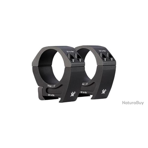 Collier pour lunette Vortex Pro Series 34 mm - Medium - Weaver