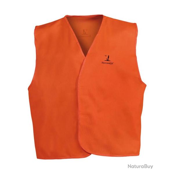 Gilet traque sans bandes reflechissantes Orange XL/XXL