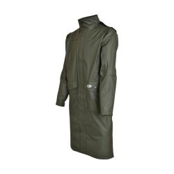 Manteau long impersoft avec carnier S Kaki