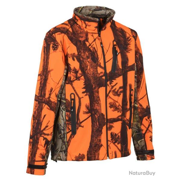 Veste de chasse Softshell Ghostcamo Blaze Percussion 4XL GHOST CAMO BLAZE