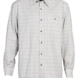 Chemise doublee polaire inverness S KAKI ROUGE