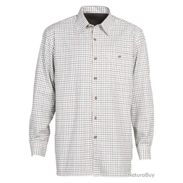 Chemise doublee polaire inverness S KAKI ROUGE
