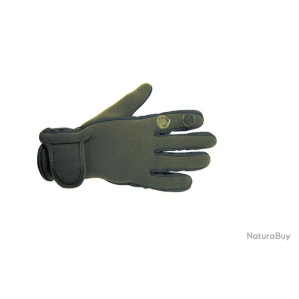 Gants chasse neoprene M Kaki