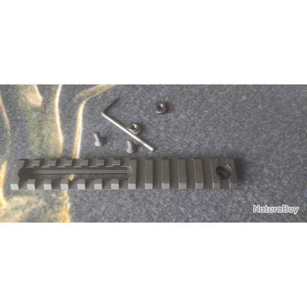 Rail Picatinny a espacement de trous r�glable