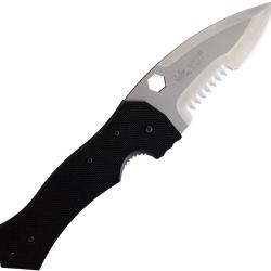 Couteau Linton Cutlery Large Tactical Linerlock Lame Acier Acier Inoxydable Manche G10 L92018124