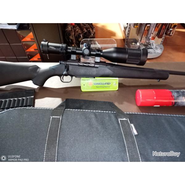 Mossberg patriot 243 + grizzly Vector optics 3-12x56 i + nielsen sonic paradox 45 14/100 pack