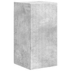 Meuble TV mural moderne avec rangement pratique 30 x 31 x 60 cm en bois d'ing&eacute;nierie b&eacute;ton 02_00549