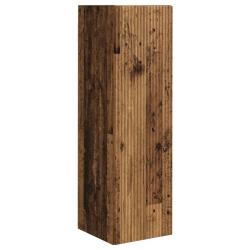 Meuble TV mural moderne gain de place 30 x 31 x 100 cm en bois d'ing&eacute;nierie bois ancien 02_0054999