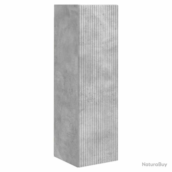 Meuble TV mural moderne gain de place 30 x 31 x 100 cm en bois d'ing�nierie b�ton 02_0054991