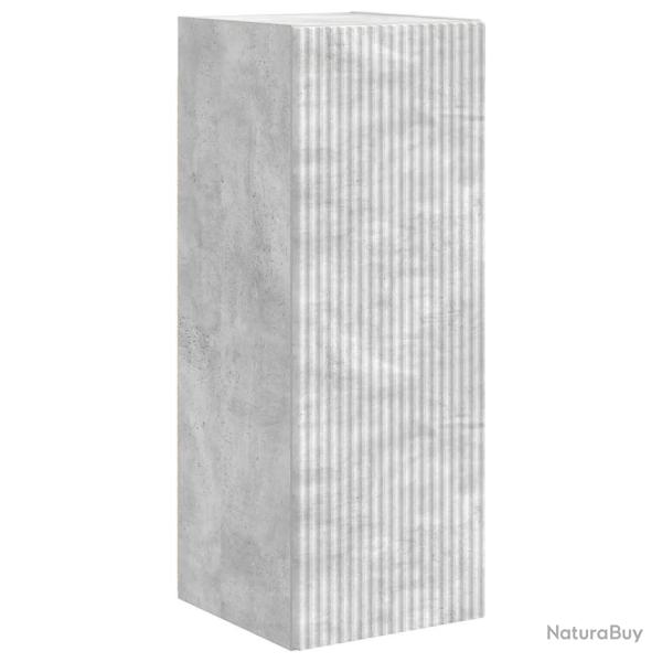 Meuble TV mural moderne �levez votre espace avec rangement �l�gant 30 x 31 x 80 cm en bois d'ing�ni