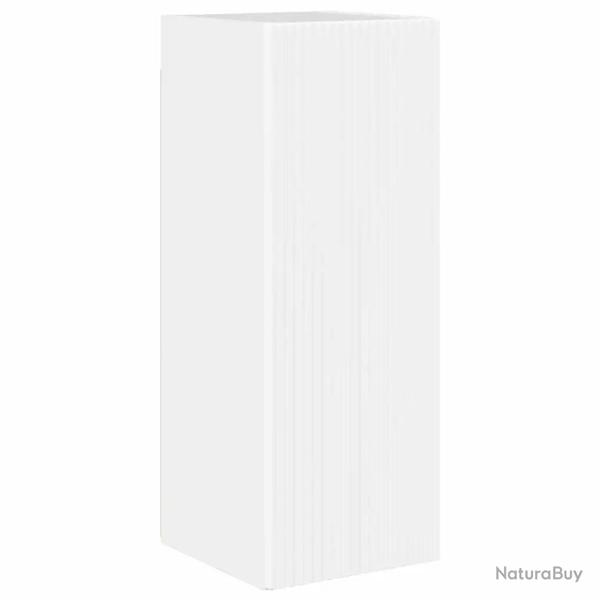 Meuble TV mural moderne 30 x 31 x 80 cm rangement pratique style minimaliste en bois d'ing�nierie b