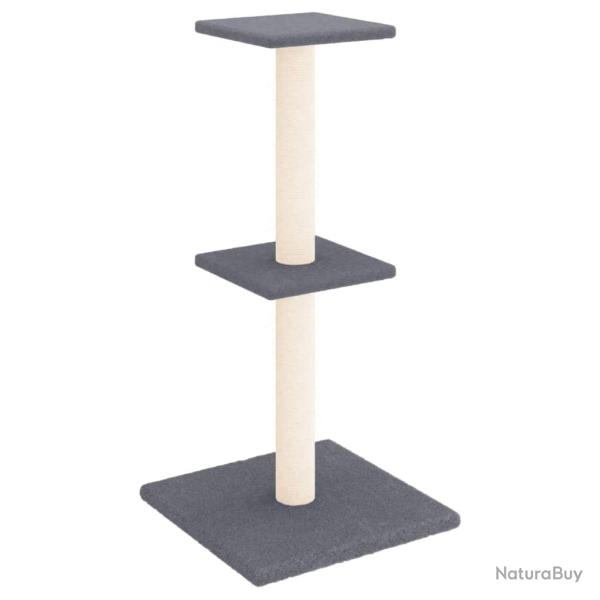 Arbre � chat meuble tour grimper jouet grattage grattoir escalade plateforme avec griffoirs en sisa
