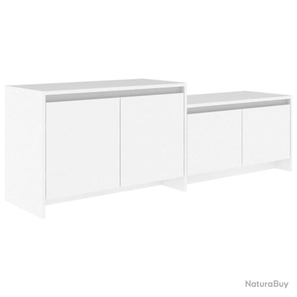 Meuble TV multim�dia �tag�re t�l�vision buffet t�l�viseur salle � manger salon chambre 146,5 x 35 x