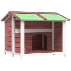 Chenil moka 96 x 87 x 80,5 cm bois de pin solide marron 02_0041917