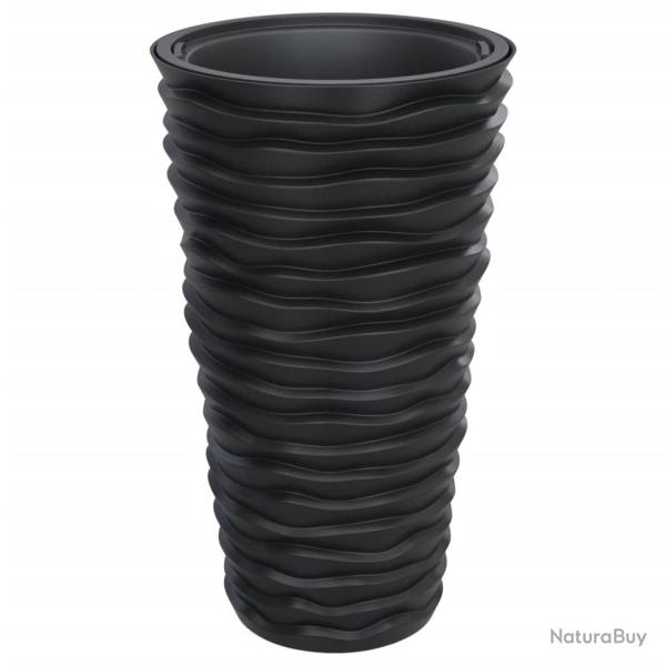 Jardini�re bac lit sur�lev� plantes fleurs terrasse jardin et int�rieur amovible aspect rainur� ant