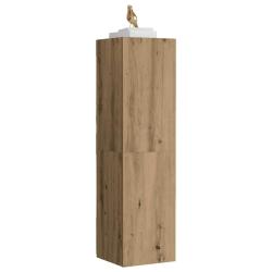 Meuble TV moderne mural 30,5 x 30 x 110 cm grand espace de rangement design &eacute;pur&eacute; en bois d'ing&eacute;nie