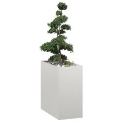 Jardini&egrave;re design moderne jardin balcon 40 x 80 x 80 cm avec fond ouvert en acier inoxydable 02_005