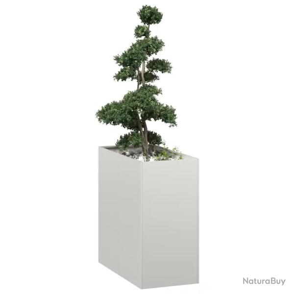 Jardini�re design moderne jardin balcon 40 x 80 x 80 cm avec fond ouvert en acier inoxydable 02_005