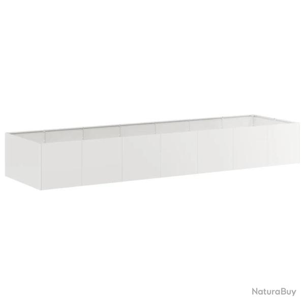 Jardini�re moderne 280 x 80 x 40 cm design �l�gant pour jardin terrasse en acier inoxydable 02_0051