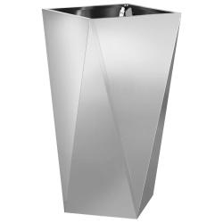 Jardini&egrave;re design moderne ext&eacute;rieur 40 x 40 x 75 cm r&eacute;sistance aux intemp&eacute;ries style contemporain e