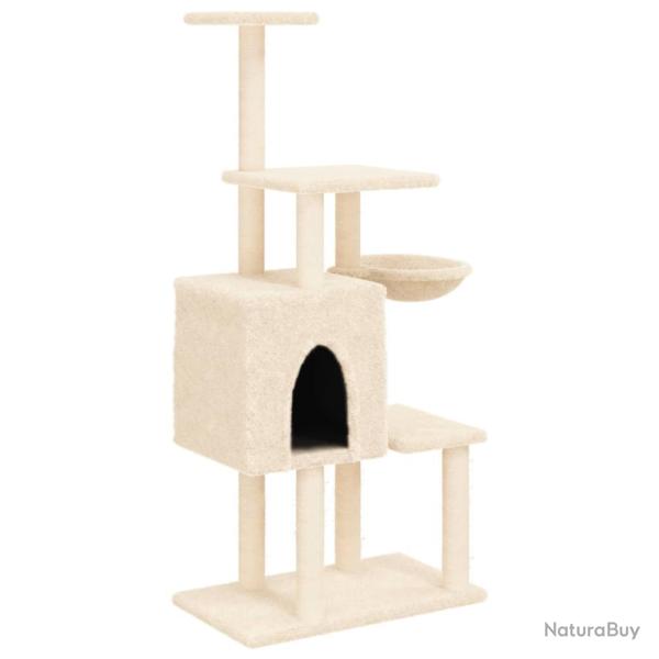 Arbre � chat meuble tour grimper jouet grattage grattoir escalade plateforme avec griffoirs en sisa